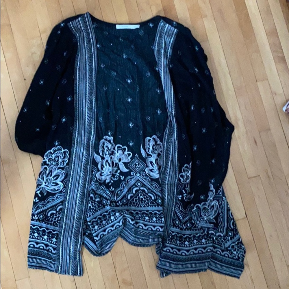 Maurice’s light weight shawl.